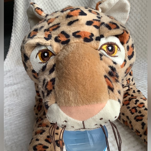 IKEA Morrhar Large Plush Leopard Jaguar 32 inch Big Cat Stuffed Animal Toy - Picture 12 of 16